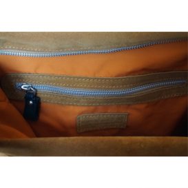 AmicaMako　イタリア製バッグ　ショルダーバッグ　スウェードバッグ　シルヴァーノ・ジュリアーニ