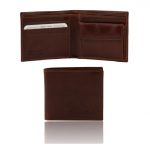 2017年12月13日【本牛革カーフレザーの2か所紙幣入れ&小銭入れつきメンズ財布: Brown】ご購入の静岡県のお客様より①