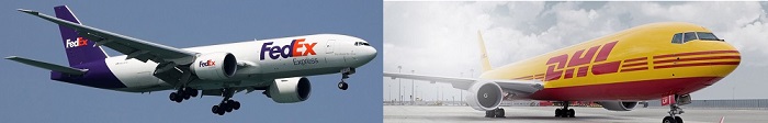 fedex-DHL-airplane