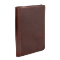 イタリア製ベジタブルタンニンレザーのドキュメントケース（リングフォルダー付き）、詳細1