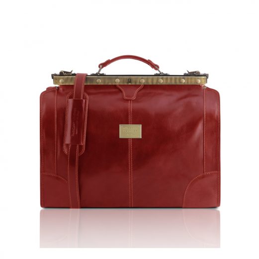 イタリア製クラシック調ボストンバッグ MADRID(Lサイズ)