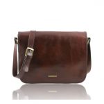 2016年5月10日【本牛革ベジタブルタンニンレザーのメッセンジャーバッグLサイズTL MESSENGER:カラーBrown】ご購入の埼玉県のお客様より