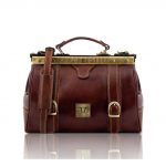 2021年10月7日【ベジタブルタンニンレザーのクラシック調バッグ MONALISA:Brown】ご購入の神奈川県のお客様より