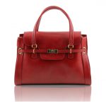 2016年7月1日【ベジタブルタンニンレザーの上品なハンドバッグTL NEOCLASSIC:カラーRed】ご購入の福岡県のお客様より