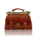 2016年8月28日【MONALISA ベジタブルタンニンレザーのクラシック調バッグ:カラーHoney】ご購入の埼玉県のお客様より