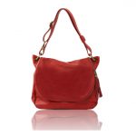 2017年1月23日【タッセルつきソフトレザーのポシェット Mサイズ TL Bag:Red】ご購入の愛知県のお客様より