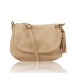 2016年6月2日【タッセルつきソフトレザーのポシェット Sサイズ TL Bag:カラーLight Taupe】ご購入の福岡県のお客様より