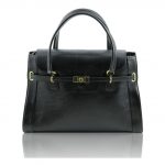 2017年3月5日【ベジタブルタンニンレザーの上品なハンドバッグ:Black】ご購入の大阪府のお客様より