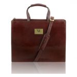 2018年3月10日【PALERMO ベジタブルタンニンレザーのビジネスバッグ: Brown】ご購入の東京都のお客様より