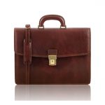 2016年5月9日【AMALFI ベジタブルタンニンレザーのブリーフケース:カラーBrown】ご購入の東京都のお客様より