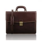 2016年9月20日【AMALFI ベジタブルタンニンレザーのブリーフケース:カラーDark Brown】ご購入の愛知県のお客様より