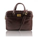 2017年5月31日【URBINO ベジタブルタンニンレザーのPC搬送ビジネスバッグ:Dark Brown】ご購入の東京都のお客様より