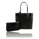 2016年5月20日【DAFNE ルーガ・カーフレザーのおそろいケースつきトートバッグ:カラーBlackとタッセルつきミニ・ショルダーバッグ TL YOUNG BAG:カラーDark Taupe】ご購入の東京都のお客様より