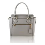 2016年7月13日【LARA ルーガ・カーフレザーの2WAYハンドバッグ大サイズ:カラーLight Grey】ご購入の沖縄県のお客様より