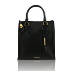 2016年12月20日【FORTUNA ルーガ・カーフレザーの鍵付き2WAYトートバッグ:Black】ご購入の神奈川県のお客様より