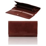 2023年7月4日【フルグレインレザーのふたつ折り長財布:Brown】ご購入の神奈川県お客様より①
