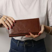 イタリア製フルグレインレザーの長財布