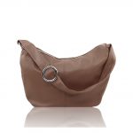 2018年1月24日【YVETTE 柔らかいソヴァージュ・レザーのショルダーバッグ: Dark Taupe】ご購入の東京都のお客様より③