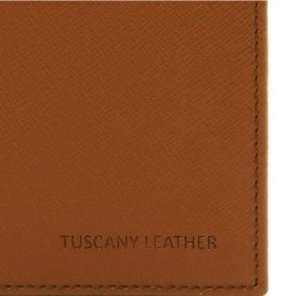 イタリア製本牛革カーフ・サフィアーノレザーのメンズ財布