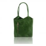 2018年10月5日【 ベジタブルタンニンレザーのリュックになるショルダーバッグ PATTY2 : Green】ご購入の茨城県のお客様より