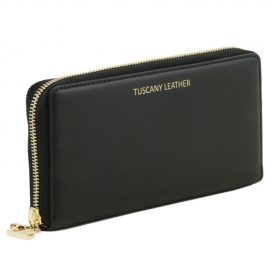 イタリア製本革カーフ・ルーガレザーのレディース長財布 （３室タイプ）