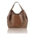 2016年10月8日【CINZIA 柔らかいカーフレザーのショルダーバッグ:カラーDark Taupe】ご購入の沖縄県のお客様より