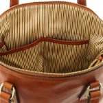 OLGA ベジタブルタンニンレザーの2WAYトートバッグ(小)