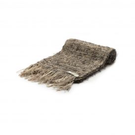 イタリア製ハンドメイド手織りマフラー、ステファノ・チャッピ、stefano ciappi、ブラウン、茶系