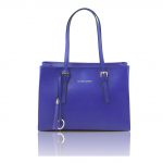 2017年9月14日【サフィアーノ・カーフレザーのタッセルつきトートバッグTL BAG:Blue】ご購入の長崎県のお客様より