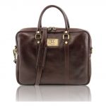 2017年11月29日【PRATO ベジタブルタンニンレザーのPC搬送ビジネスバッグ: Dark Brown】ご購入の東京都のお客様より