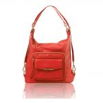 2017年6月18日【柔らかいソヴァージュレザーの2WAYリュック&ショルダー:Red】ご購入の北海道のお客様より