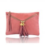 2017年6月24日【AUDREY タッセル付き本革2WAYクラッチ&ポシェット:Antique Rose】ご購入の東京都のお客様より②