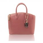 2018年4月5日【カーフレザー・サフィアーノ加工のトートバッグ Sサイズ: Antique Rose】ご購入の東京都のお客様より②