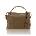 2017年9月21日【シボ加工柔らかいカーフレザーの2WAYハンドバッグTL BAG:Dark Taupe】ご購入の東京都のお客様より