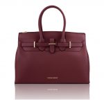 2018年3月22日【スムースレザーのエレガントなハンドバッグELETTRA:Bordeaux】ご購入の東京都のお客様より②