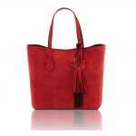 2017年11月20日【タッセル付きスウェードのトートバッグ TL BAG: Red】ご購入の神奈川県のお客様より①