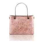 2018年3月22日【フローラル模様のカーフレザー2WAYトートバッグ ATENA: Nude】ご購入の東京都のお客様より①