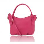 2018年4月16日【シボ加工レザーの2WAYショルダーバッグ TL BAG:Magenta】ご購入の東京都のお客様より