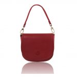 2019年2月2日【シボ型押しレザー長短2つのショルダーつきバッグ ROSA :Red】ご購入の静岡県のお客様より①