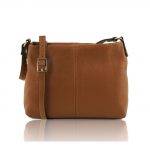 2021年10月16日【シボ型押しレザーのショルダーバッグ TL BAG:Cognac】ご購入の大阪府のお客様より