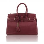 2020年2月7日【シボ型押しレザーのエレガントなハンドバッグTL BAG :Bordeaux】ご購入の長野県のお客様より