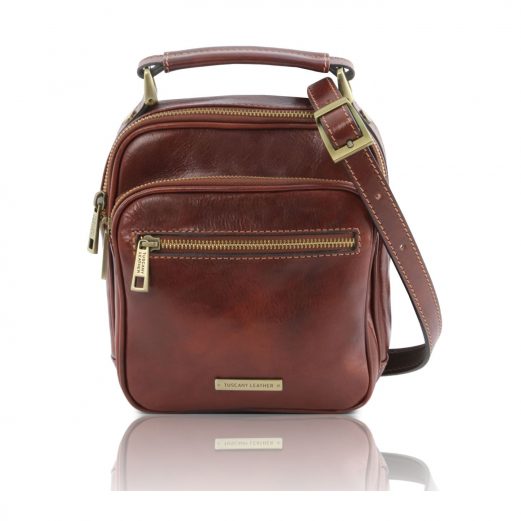 ベジタブルタンニンレザーの2WAYショルダーバッグ PAUL - AmicaMako 