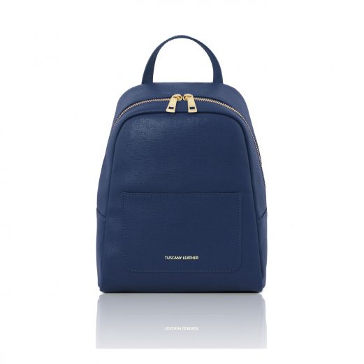 イタリア製サフィアーノレザーのミニリュック TL BAG