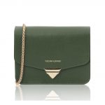 2020年10月10日【サフィアーノレザー&ゴールドチェーンのクラッチ&ショルダーバッグ TL BAG : Forest Green】ご購入の神奈川県のお客様より②