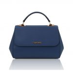 2021年11月15日【パルメラートレザーのゴールドチェーンストラップ付ハンドバッグ TL BAG-Lサイズ:Dark Blue】ご購入の東京都のお客様より