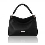 2024年2月8日【シボ型押しレザーのワンハンドル2WAYショルダーバッグ TL BAG:Black】ご購入の大分県のお客様より