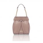 2021年7月5日【シボ型押しレザー2WAYゴールドチェーン巾着バッグ TL BAG:Pink Beige】ご購入の埼玉県のお客様より②