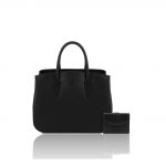 2021年9月14日【シボ型押しレザーの2WAYハンドバッグ CAMELIA&財布2点セット PROCIDA:Black】ご購入の兵庫県のお客様より