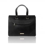 2021年10月29日【シボ型押しレザーの2WAYハンドバッグ TL BAG:Black】ご購入のお客様より