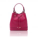 2022年4月5日【パルメラートレザー2WAY巾着バッグ MINERVA-2:Fucsia Pink】ご購入の愛知県のお客様より①